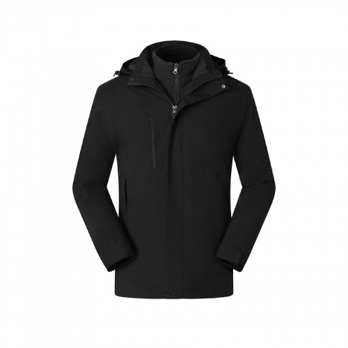 Men& WOMEN three-in-one detachable winter outdoor overcoat with thickened waterproof overcoat