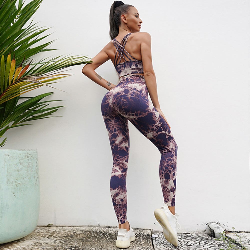 legging-Yoga tie dye