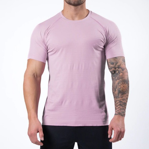 Cross-border new fitness short-sleeved t-shirt 