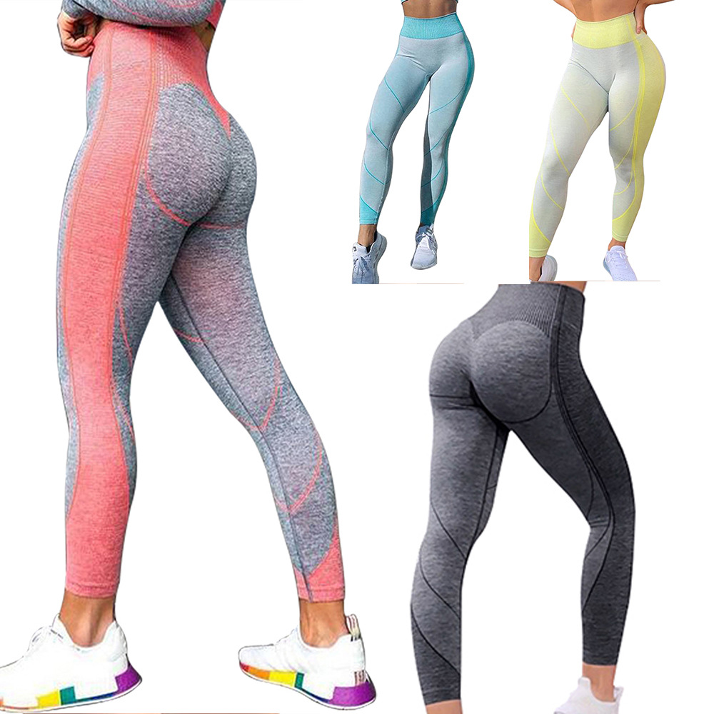 Gyms, gyms, european-n seamless yoga suit shark leggings 