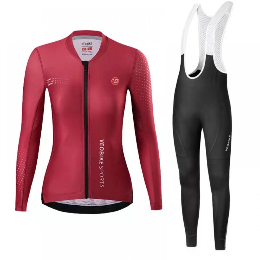 Women’s long sleeve sports suit autumn breathable jacket 20D overalls running mountain biking outfit 