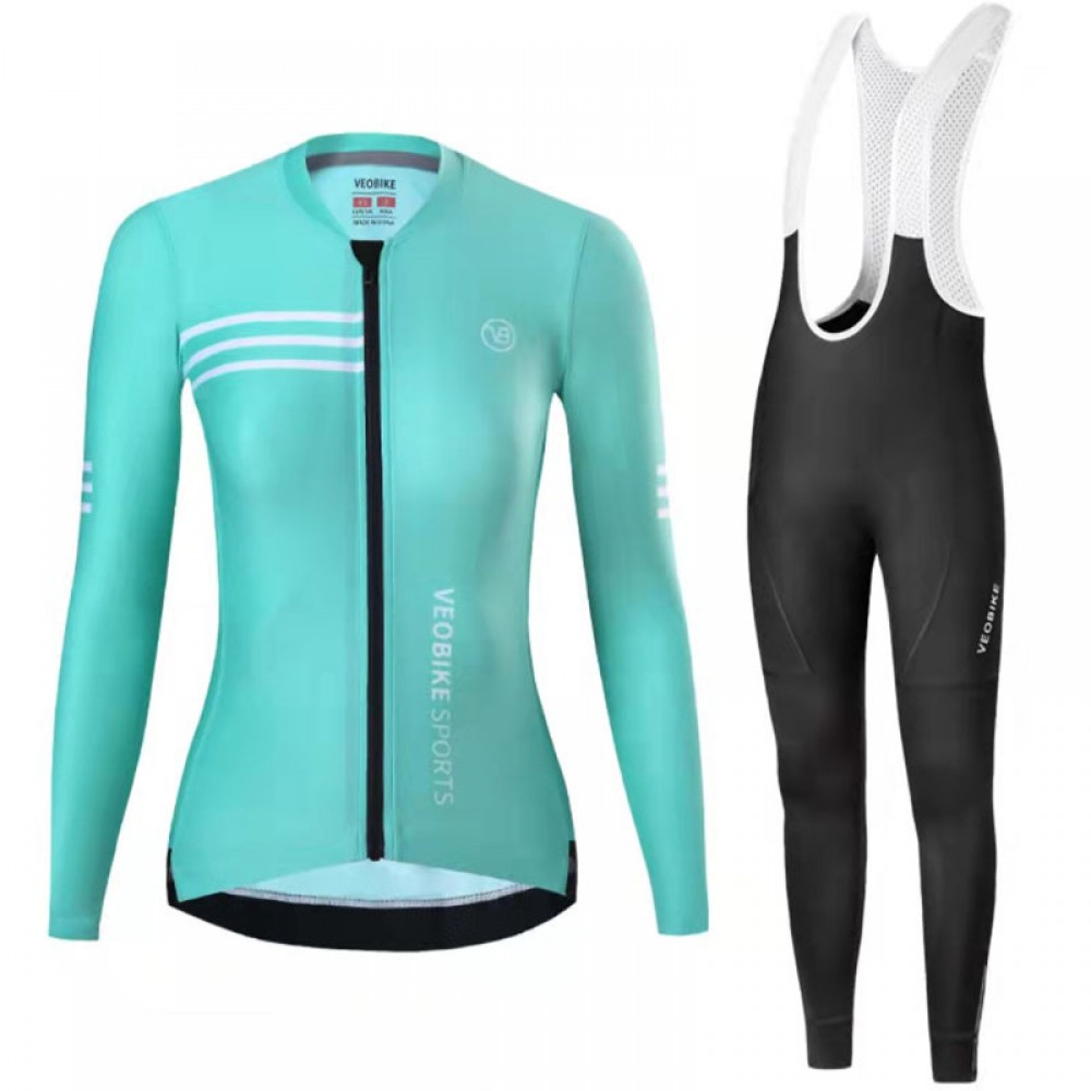 Women’s long sleeve sports suit autumn breathable jacket 20D overalls running mountain biking outfit 