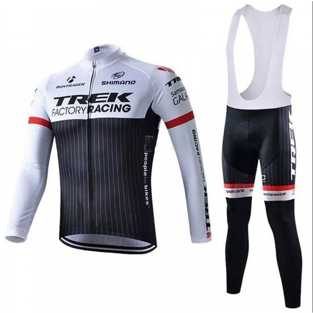 Black-and-white striped long-sleeved cycling suit cycling team version of Men’s and women’s Spring and Autumn Sun Protection cycling suit 