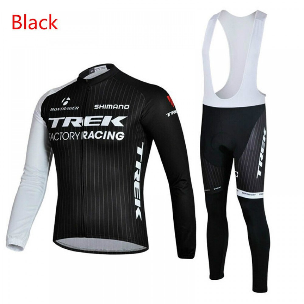 Black-and-white striped long-sleeved cycling suit cycling team version of Men’s and women’s Spring and Autumn Sun Protection cycling suit 