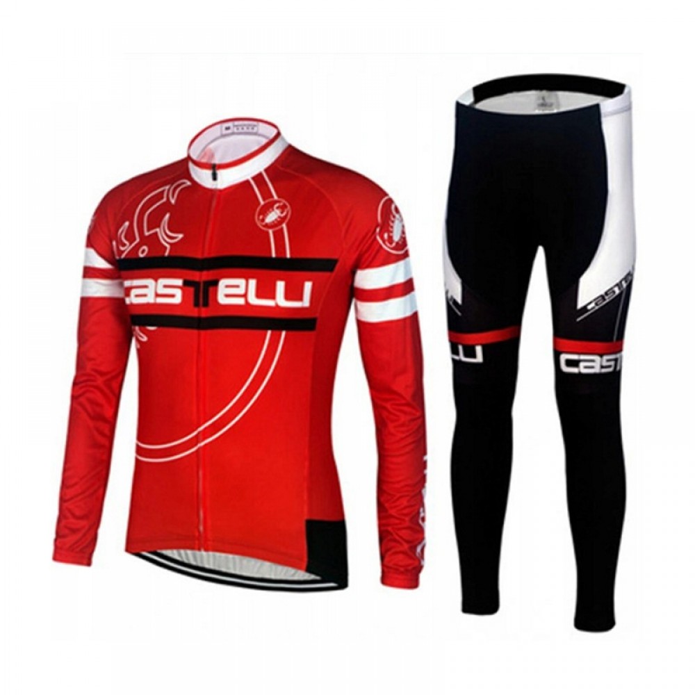 Black-and-white striped long-sleeved cycling suit cycling team version of Men’s and women’s Spring and Autumn Sun Protection cycling suit 