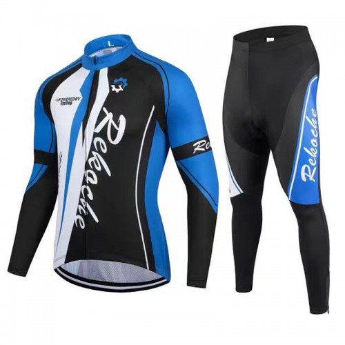 Spring, summer and autumn long-sleeve Cycling Suit Men’s and women’s mountain bike uniform breathable fast dry thin