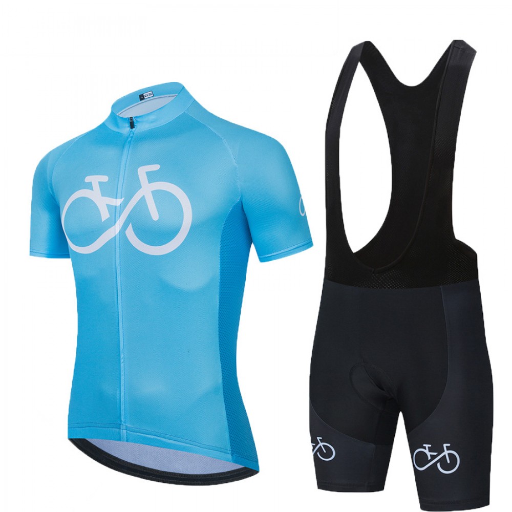 Summer Outdoor Cycling Sport Triathlon Running Men’s and women’s cycling clothing breathable short-sleeved suit 