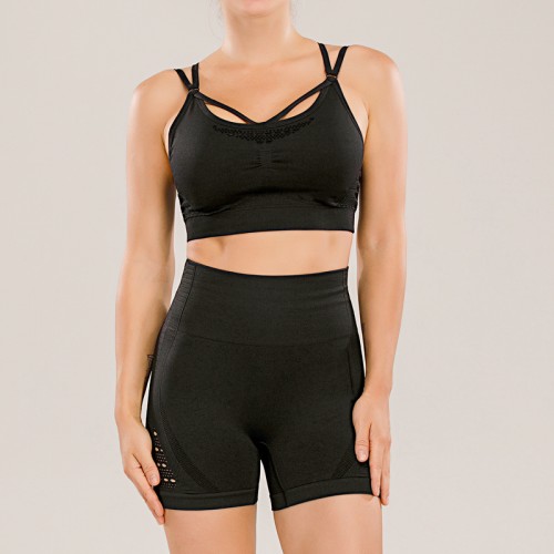 Amazon cross-border yoga shorts, bodysuit, Butt lift, seamless Capri Pants, lingerie