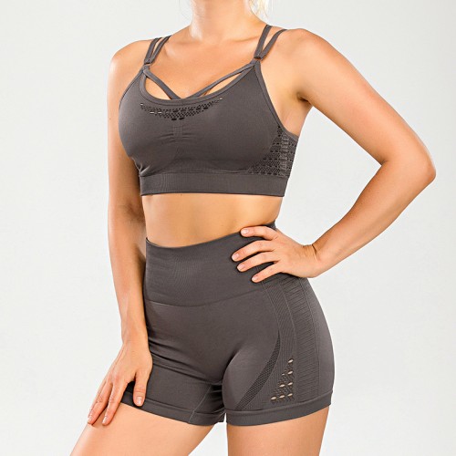 Amazon cross-border yoga shorts, bodysuit, Butt lift, seamless Capri Pants, lingerie