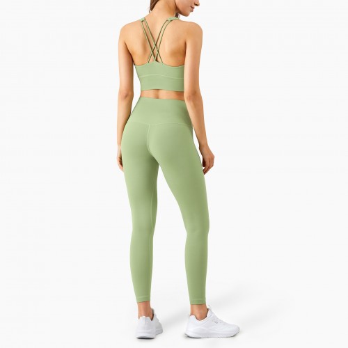 Yoga Outfit Lulu Nude Gym Underwear plus-size high-waisted booty-booty-booty-booty booty-booty sweatpants 