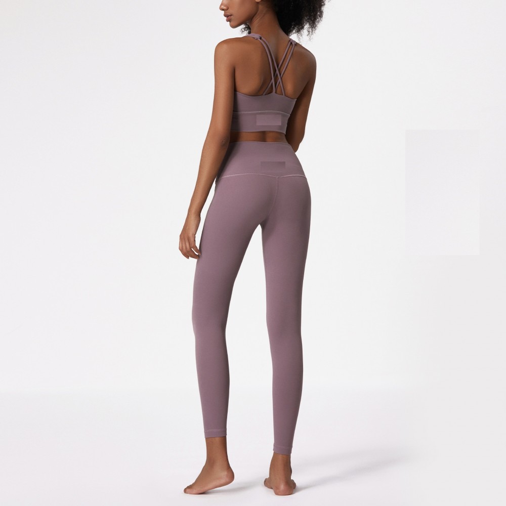 Yoga Outfit Lulu Nude Gym Underwear plus-size high-waisted booty-booty-booty-booty booty-booty sweatpants 