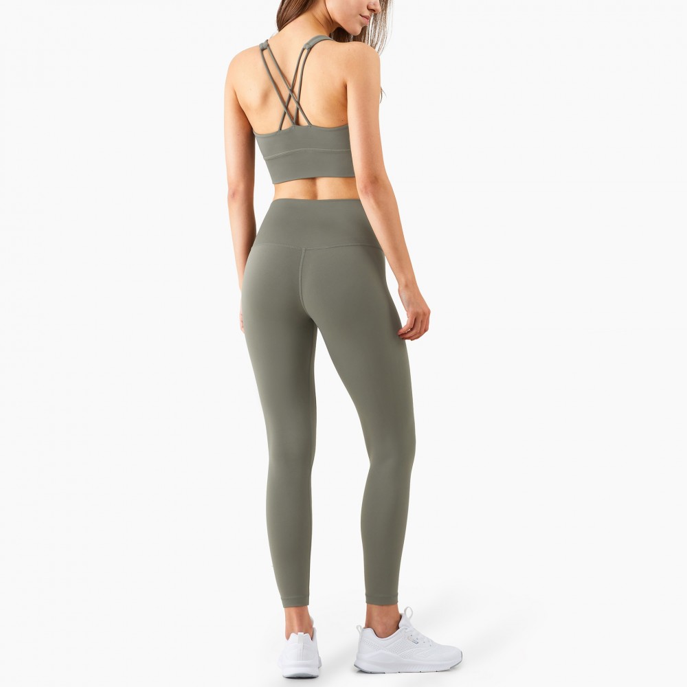 Yoga Outfit Lulu Nude Gym Underwear plus-size high-waisted booty-booty-booty-booty booty-booty sweatpants 