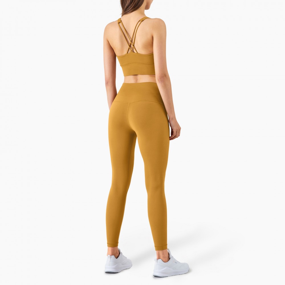 Yoga Outfit Lulu Nude Gym Underwear plus-size high-waisted booty-booty-booty-booty booty-booty sweatpants 