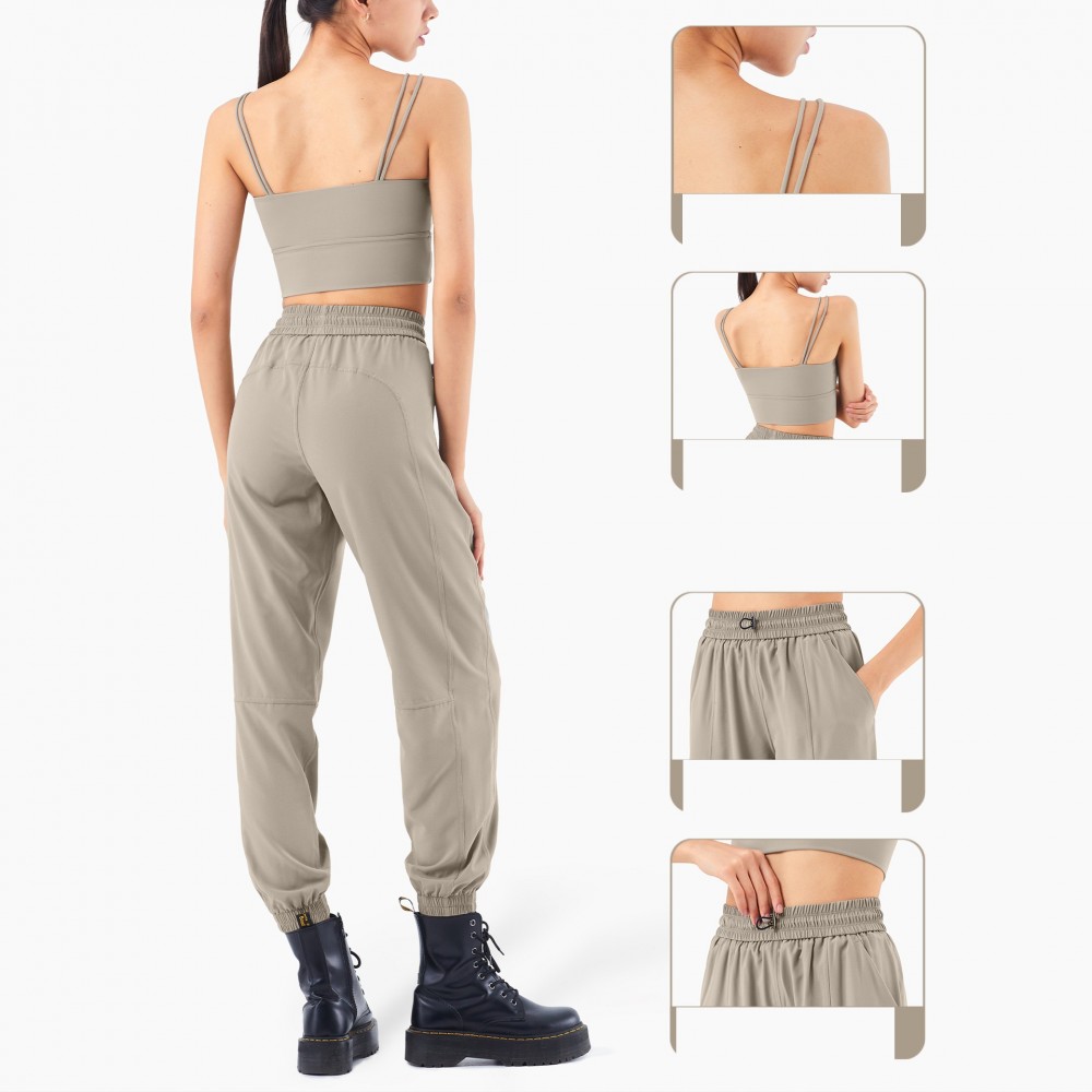 The new Lulu Yoga body-building suit, casual bra-wearing sportswear, running, slacks, quick work 