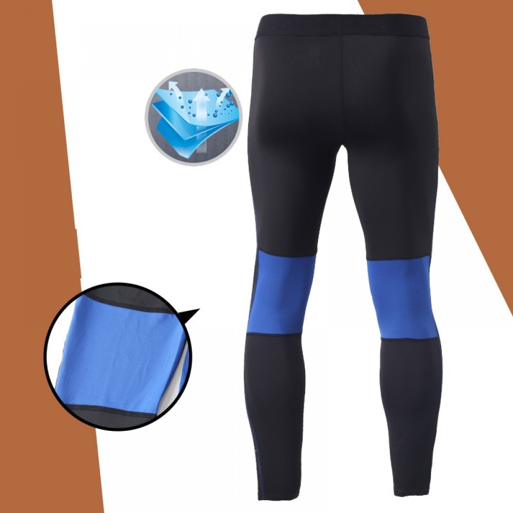 Fitness sportswear men’s molded clothing Spring and autumn tights sportswear quick-dry suit training clothing logo－5pcs/set 