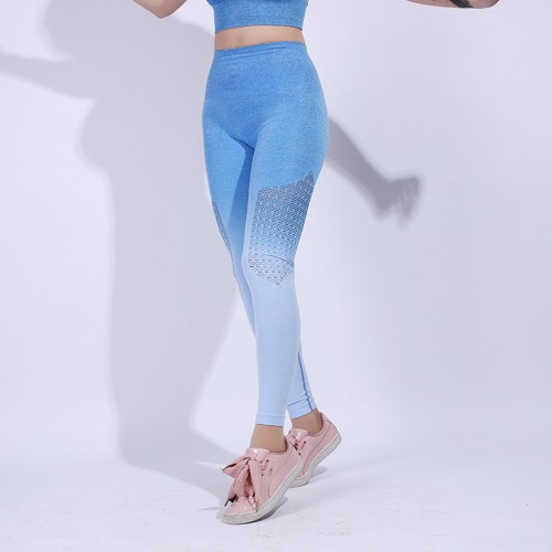 Yoga sets, women’s sports bras, cropped pants, changing colors, outdoor running, breathing, sweat-absorbing Yoga