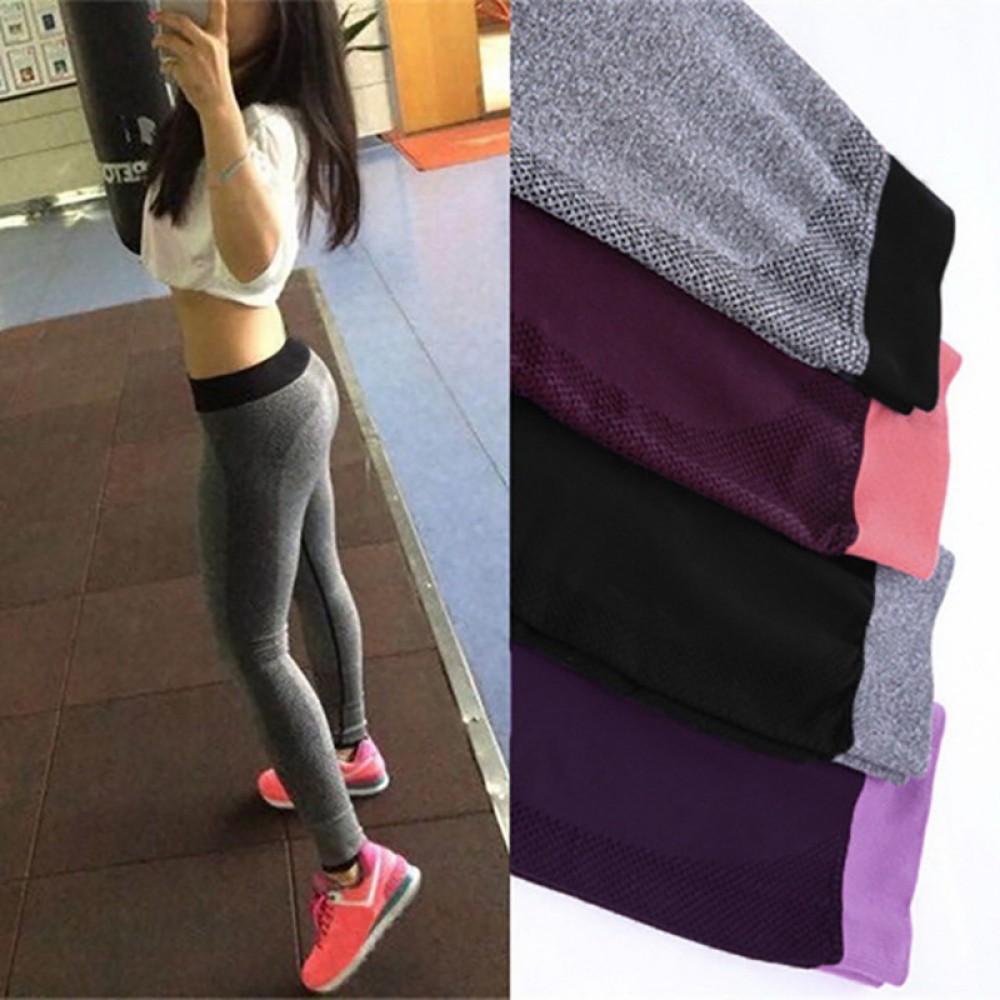 Amazon Europe and the United States burst seamless Yoga Pants, sports running tight butt nine minutes leggings, wholesale 