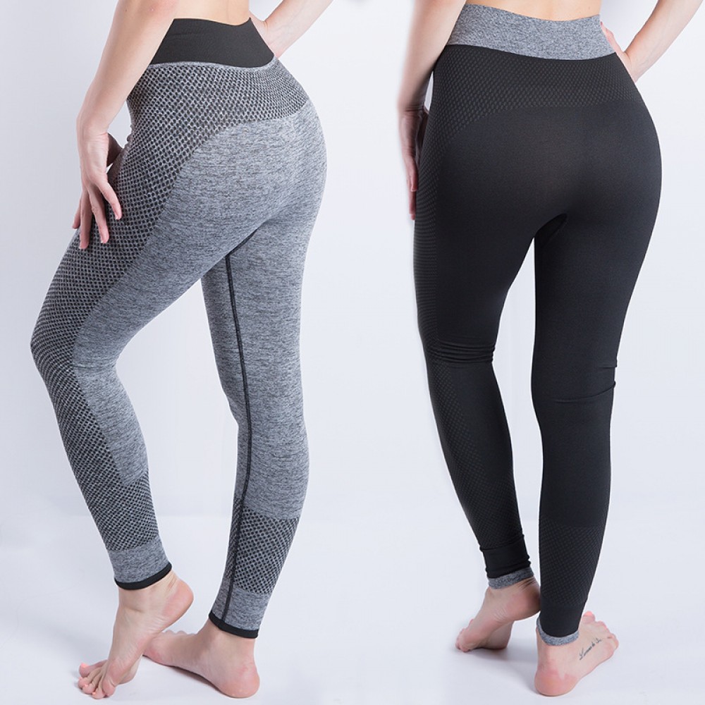 Amazon Europe and the United States burst seamless Yoga Pants, sports running tight butt nine minutes leggings, wholesale 