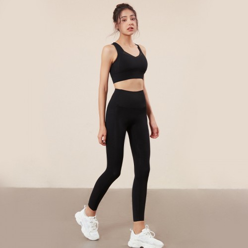 New Lulu Yoga Suit Mesh stitching high elastic breathable bodysuit female hygroscopic bodysuit female