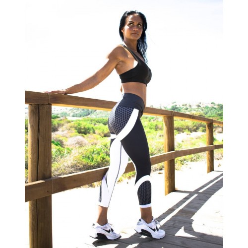 New four-pin six-thread digital printed yoga pants for cross-border European and n Foreign Trade