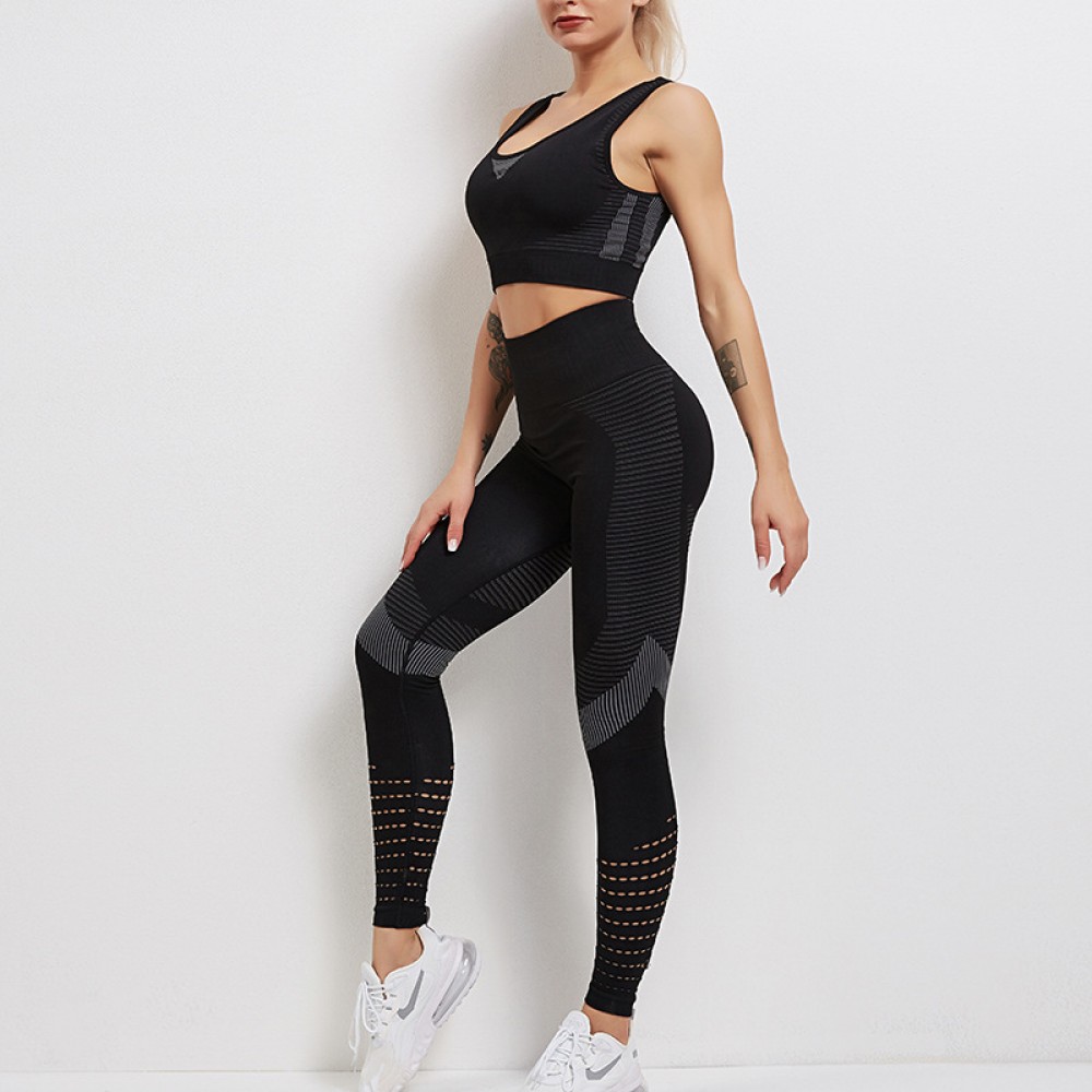  Bodysuit Tank Top leggings cross-border hip-hugging Yoga Pants Crotch Yoga Pants Women Yoga suit 