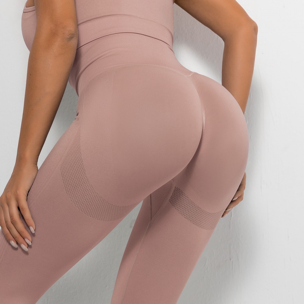  SEAMLESS WATER WASH PEACH BUTT LIFT YOGA set exercise fitness set sexy yoga legging 