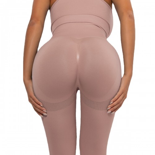  SEAMLESS WATER WASH PEACH BUTT LIFT YOGA set exercise fitness set sexy yoga legging