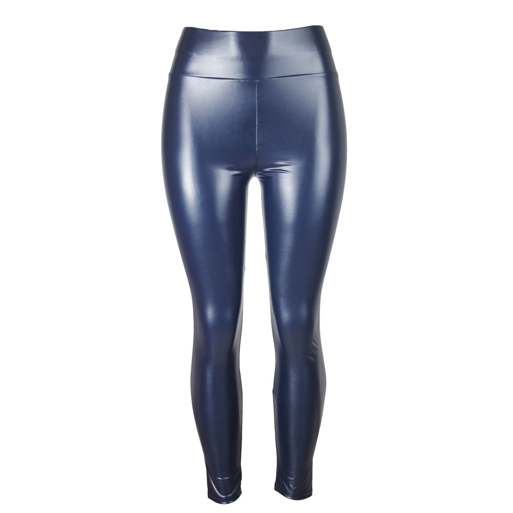  SEAMLESS pu fabric yoga legging 