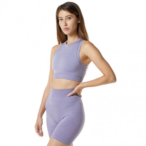  SEAMLESS  yoga bra+short set