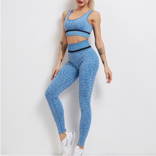  SEAMLESS  yoga bra+legging set