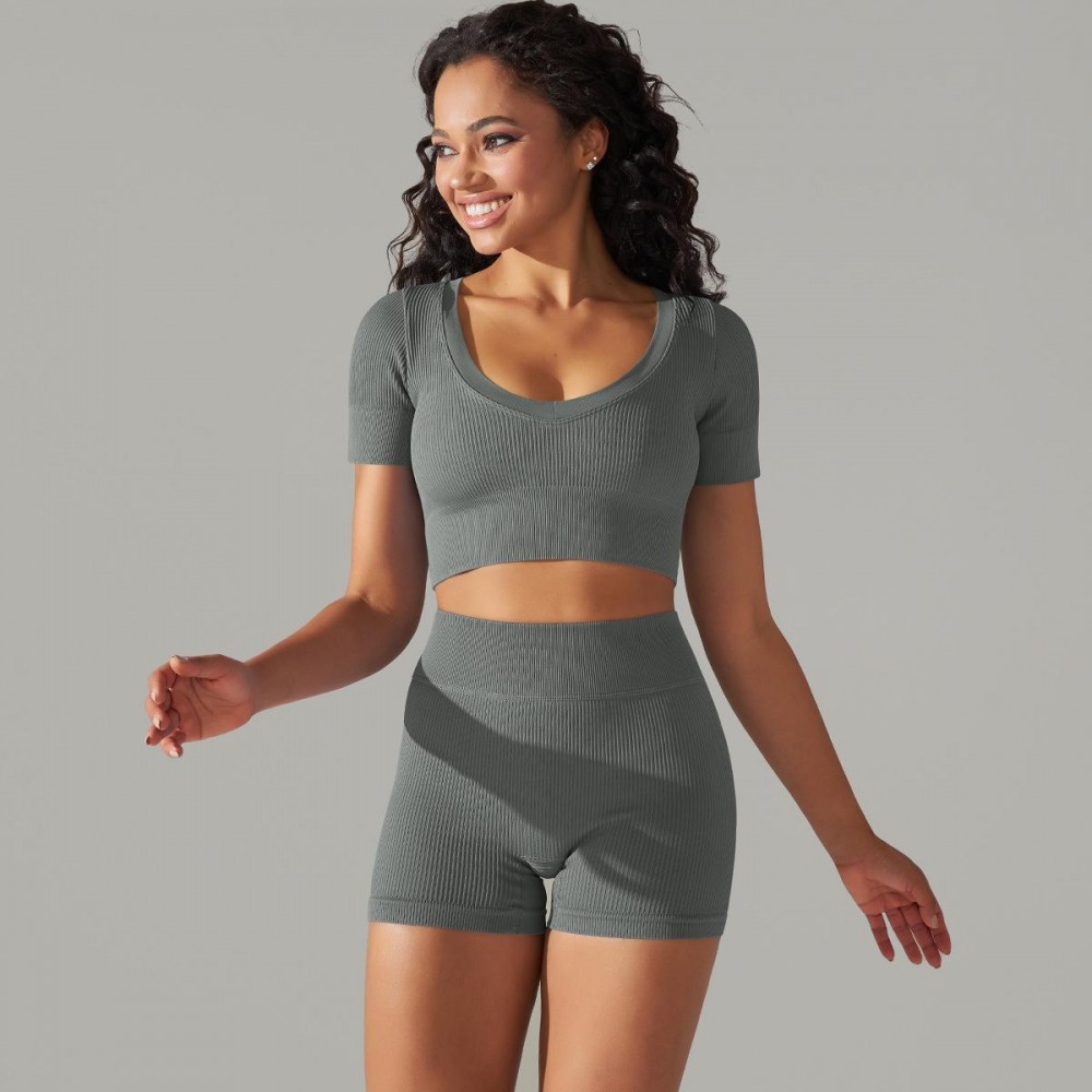 yoga set short+shirt 