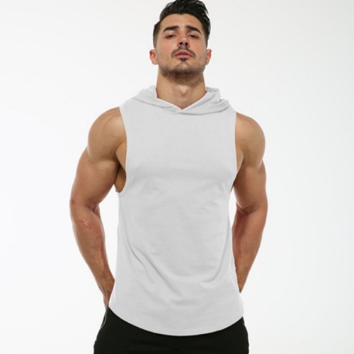 LYFT fitness vest tailored to fit men sports trend summer cotton sleeveless waistband Amazon 