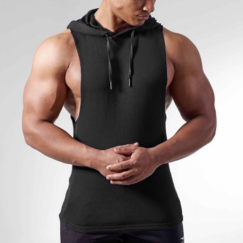 LYFT fitness vest tailored to fit men sports trend summer cotton sleeveless waistband Amazon 