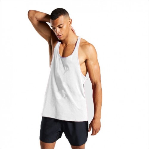 LYFT fitness vest tailored to fit men sports trend summer cotton sleeveless waistband Amazon 